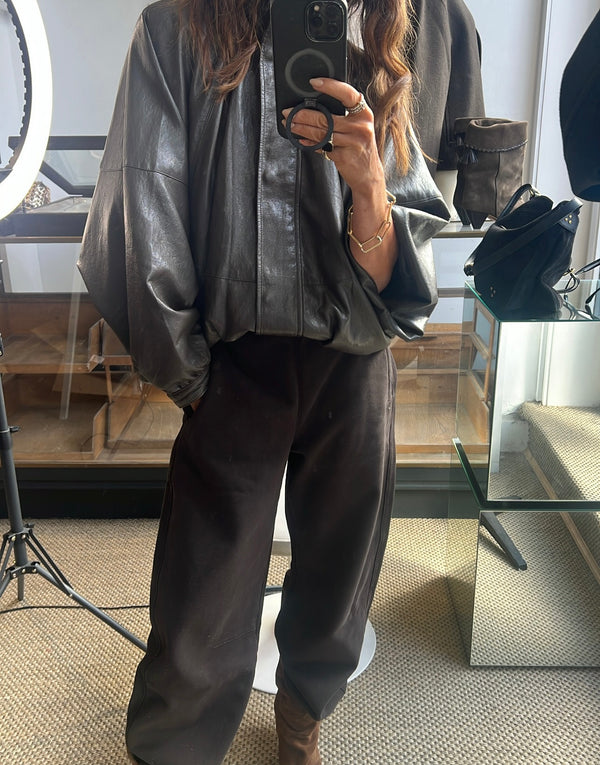 Citizens Of Humanity Miro Joggers Chocolate Brown