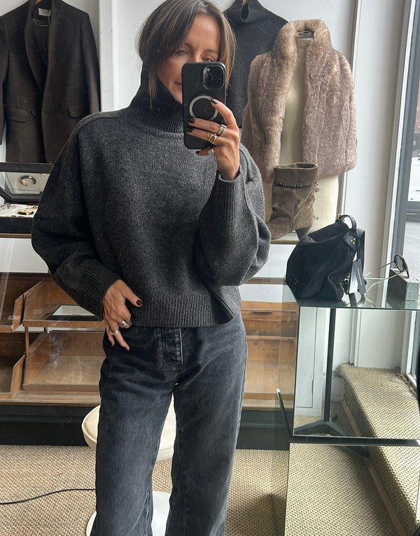 Vanessa Bruno Ballerina Sweater in Anthracite