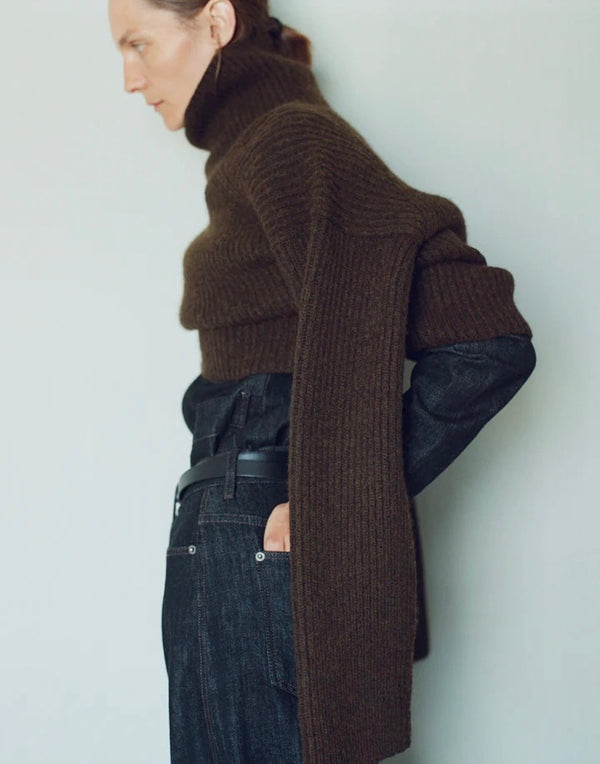 soeur Flynn Sweater Brown
