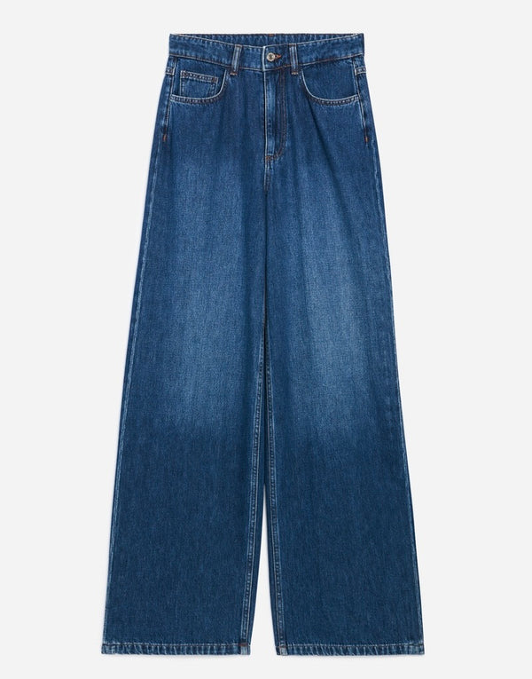 Vanessa Bruno Bilbao Boyfriend Jeans Blue