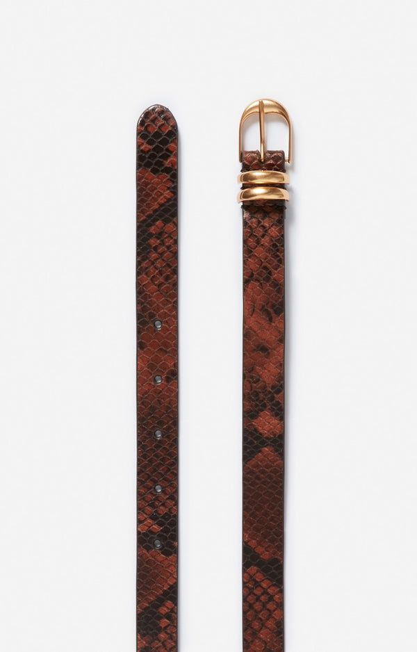 Vanessa Bruno Python print Belt