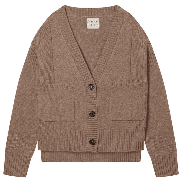 Jumper 1234 Cashmere Wool Guernsey Cardigan