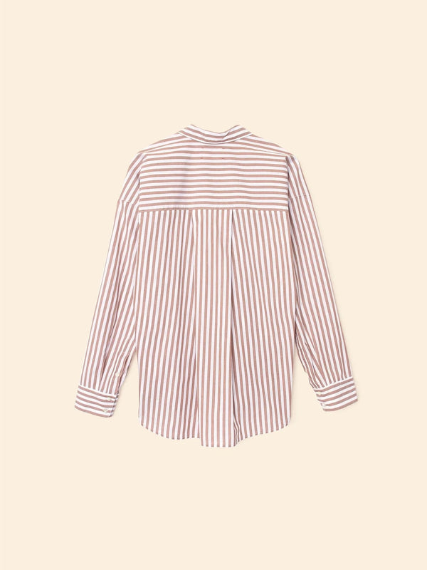 Xirena Jordy Striped Shirt Cafe