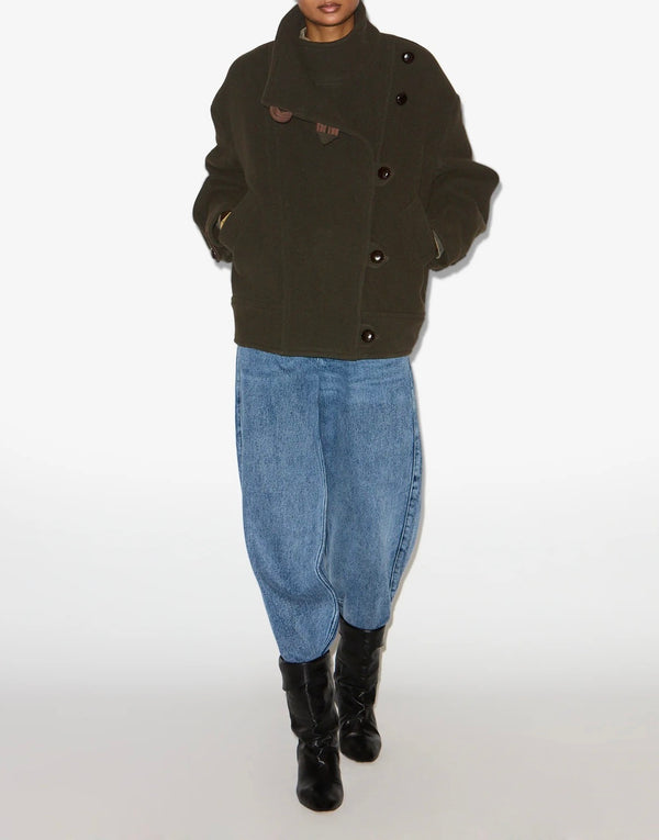 Isabel Marant Hanis Dark Khaki Jacket