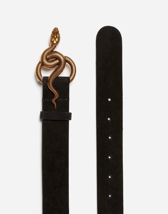 Vanesa Bruno Black Cleo Belt