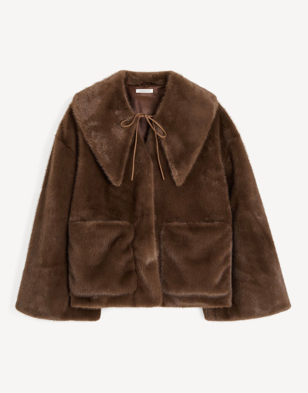 By Malene Birger Jacquie faux fur jacket
