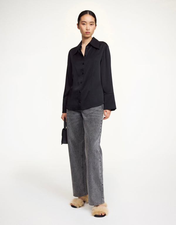 By Malene Birger Rosiannas Satin Shirt