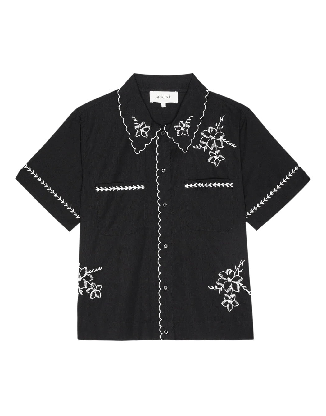 The Great Bowling Shirt with Hanky Embroidery – Neilson Boutique