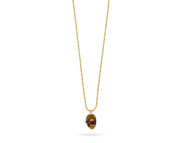 Talis Chains Hamsa Pendant Tigers Eye