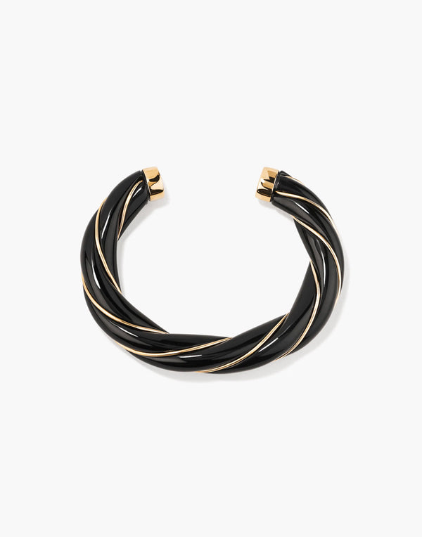 Aurelie Bidermann Diana Bangle Black