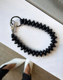 Ina.Seifart Black Short Phone Key Chain
