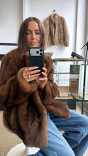 ORR Faux Fur Brown Jacket