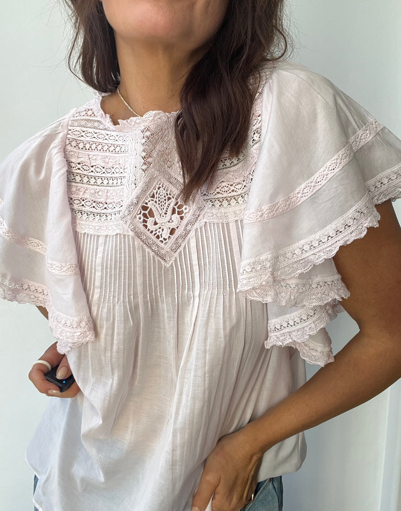 Vanessa Bruno Calisson blouse Pale Pink