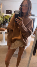 Bellerose AMEVY V-NECK SWEATER camel