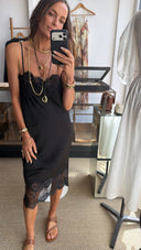 Herskind Linus Slip Dress Black