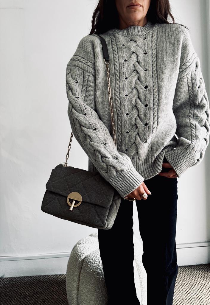 Vanessa Bruno Chunky Pearl Knit Sweater
