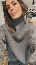 Bellerose Synin Cashmere Sweater Grey