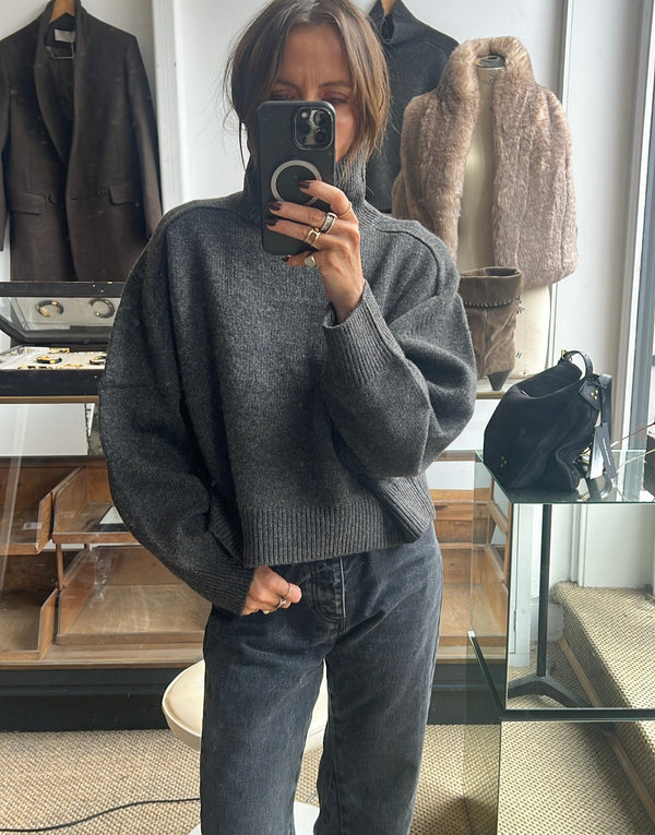 Vanessa Bruno Ballerina Sweater in Anthracite