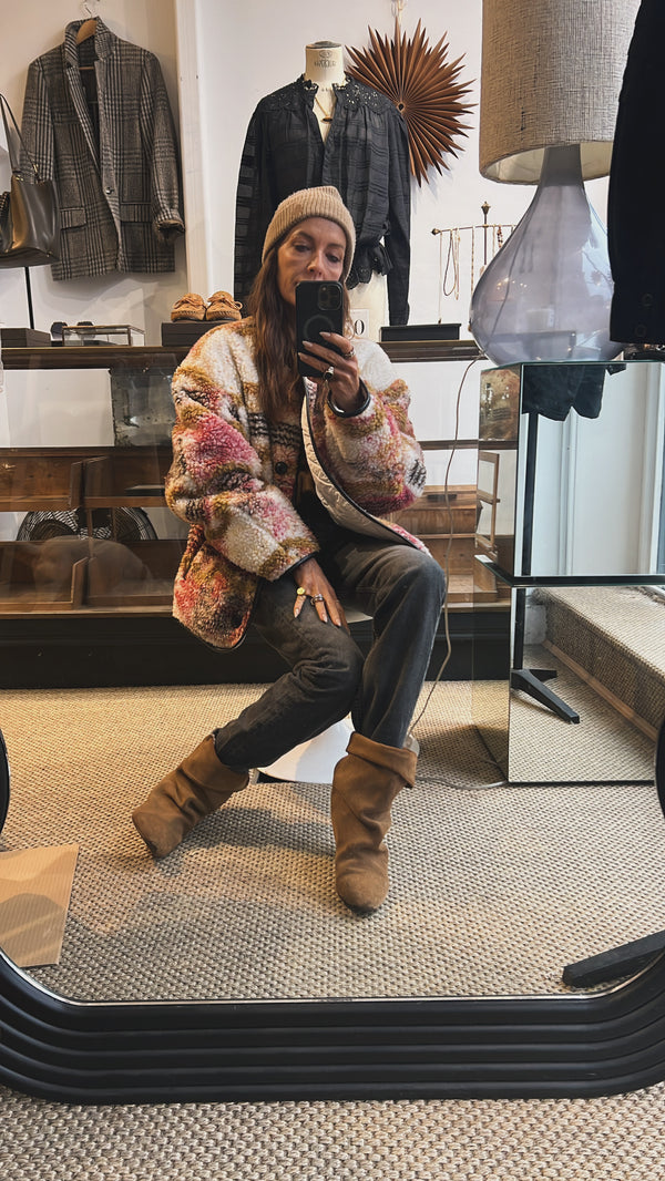 Isabel Marant Umala Multicolour Reversible Jacket