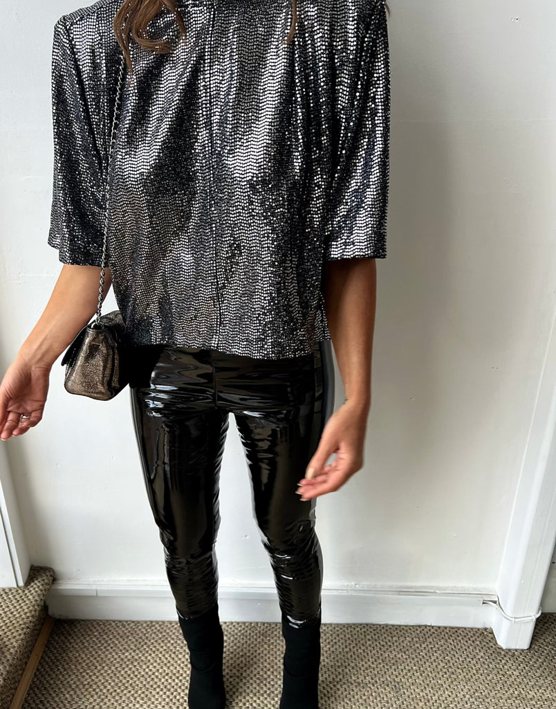 Commando faux patent leggings clearance