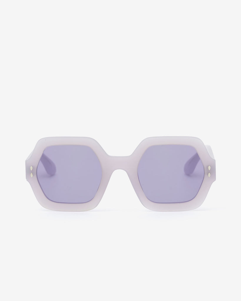 Isabel Marant Hexagon Lilac Sunglasses