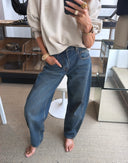 Isabel Marant Oriane barrel-leg jeans