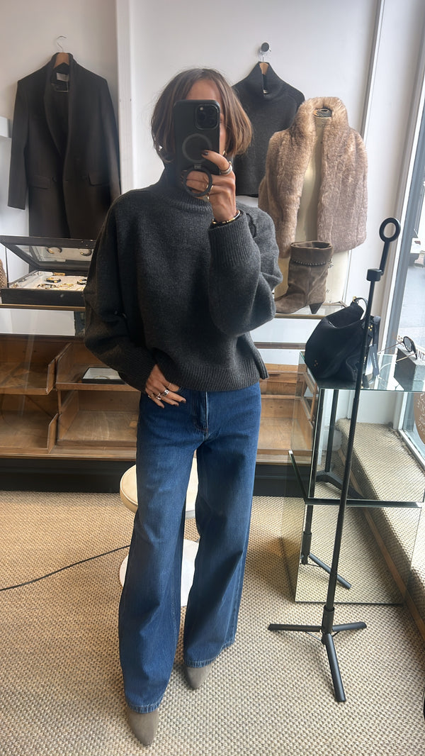 Vanessa Bruno Bilbao Boyfriend Jeans Blue