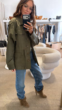 Vanessa Bruno Eliane Utility Oversized Cotton Jacket