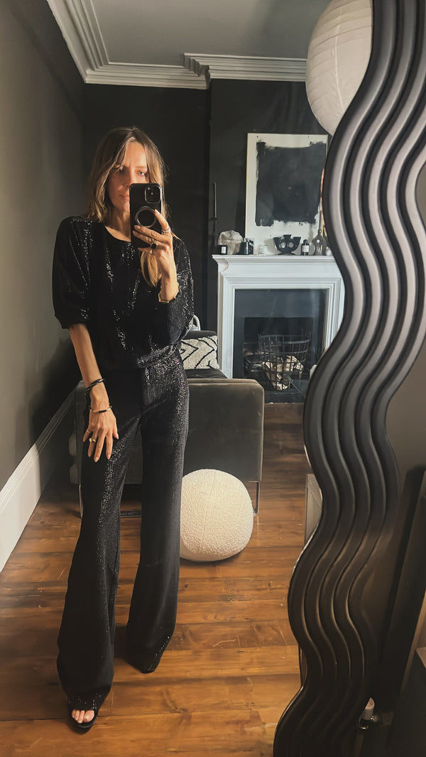 Masscob Boudon Soft Sparkle Knit Trousers