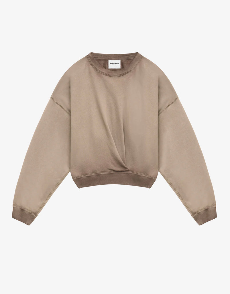 Isabel Marant Paulia Khaki Brown Sweatshirt