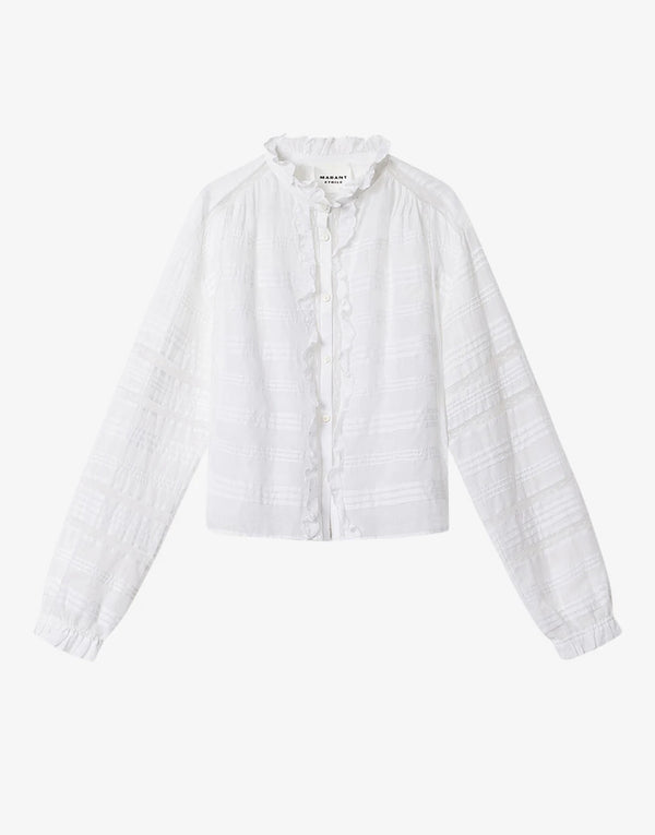 Isabel Marant Peline White Blouse