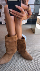 Isabel Marant Suede Dalby Heeled Boots