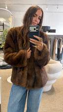 ORR Faux Fur Brown Jacket