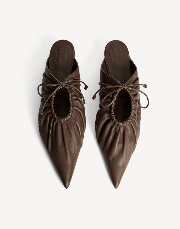 By Malene Birger Masey Brown Kitten Heels