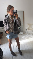 Bellerose Grunge Plaid Jacket