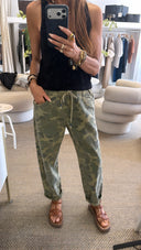 Xirena Baxter Camo Green Pants
