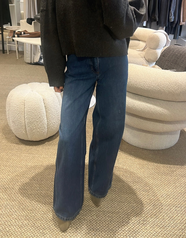 Vanessa Bruno Bilbao Boyfriend Jeans Blue
