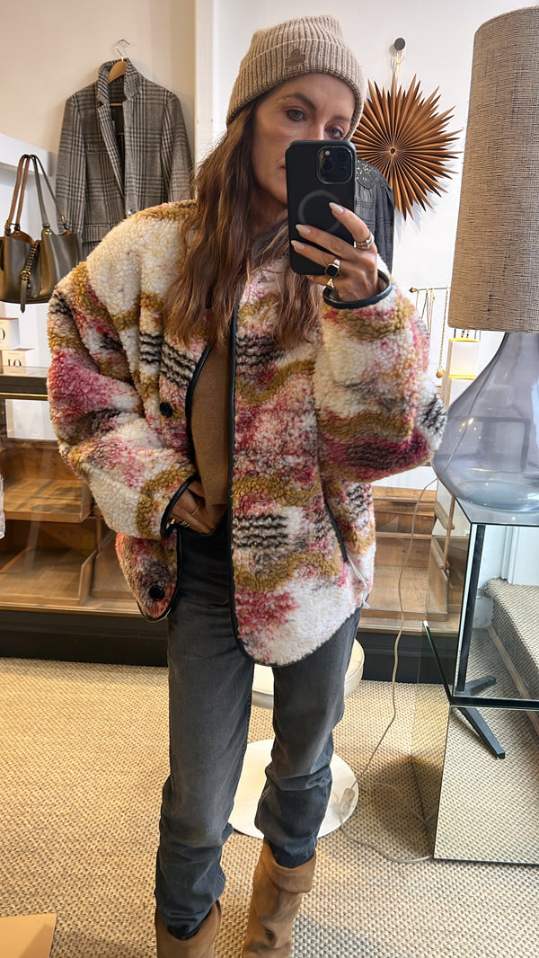 Isabel Marant Umala Multicolour Reversible Jacket