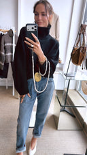 ina.Seifart Phone Necklace White