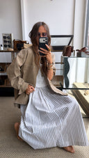 By Malene Birger Dea Oversized Denim Shirt Coconut