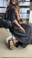 Isabel Marant Maia Runway Shoulder Bag Black