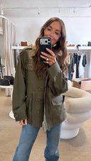 Vanessa Bruno Eliane Utility Oversized Cotton Jacket