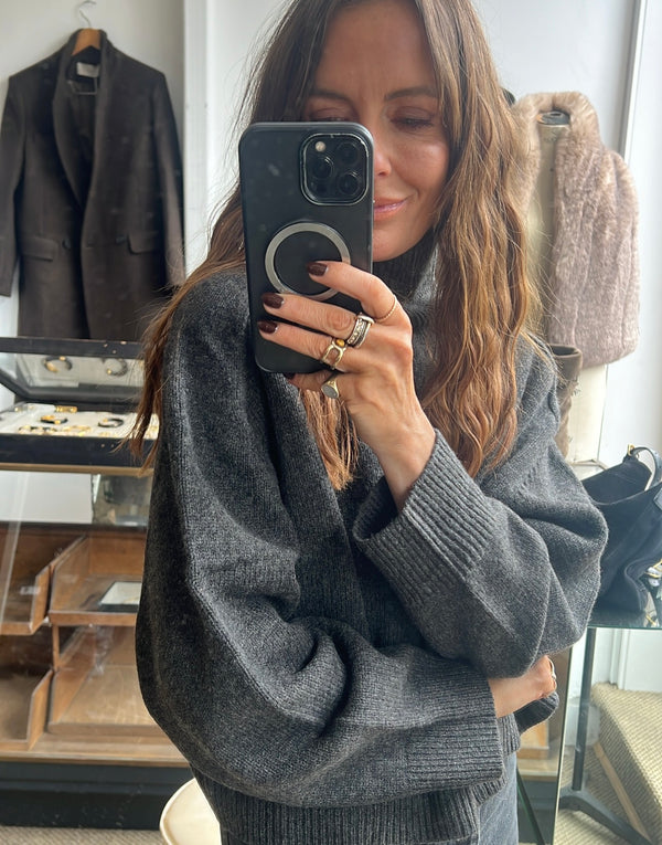 Vanessa Bruno Ballerina Sweater in Anthracite