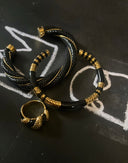 Aurelie Bidermann Black Snake Diana Bracelet