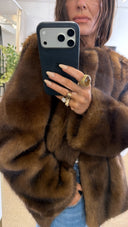 ORR Faux Fur Brown Jacket