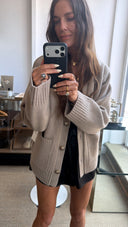 Citizens Of Humanity Essential Slouchy Cardigan Fawn