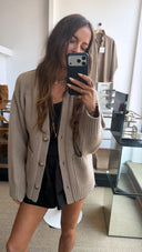 Citizens Of Humanity Essential Slouchy Cardigan Fawn