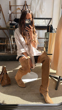 By Malene Birger Derris Shirt Dark Sand Stripe