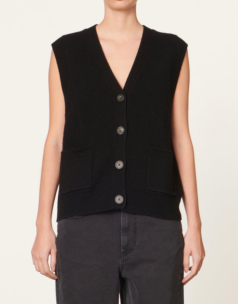 Vanessa Bruno Dashley Black Singlet