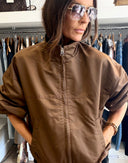 Citizens Of Humanity Barracuta Bubble Jacket Toffee